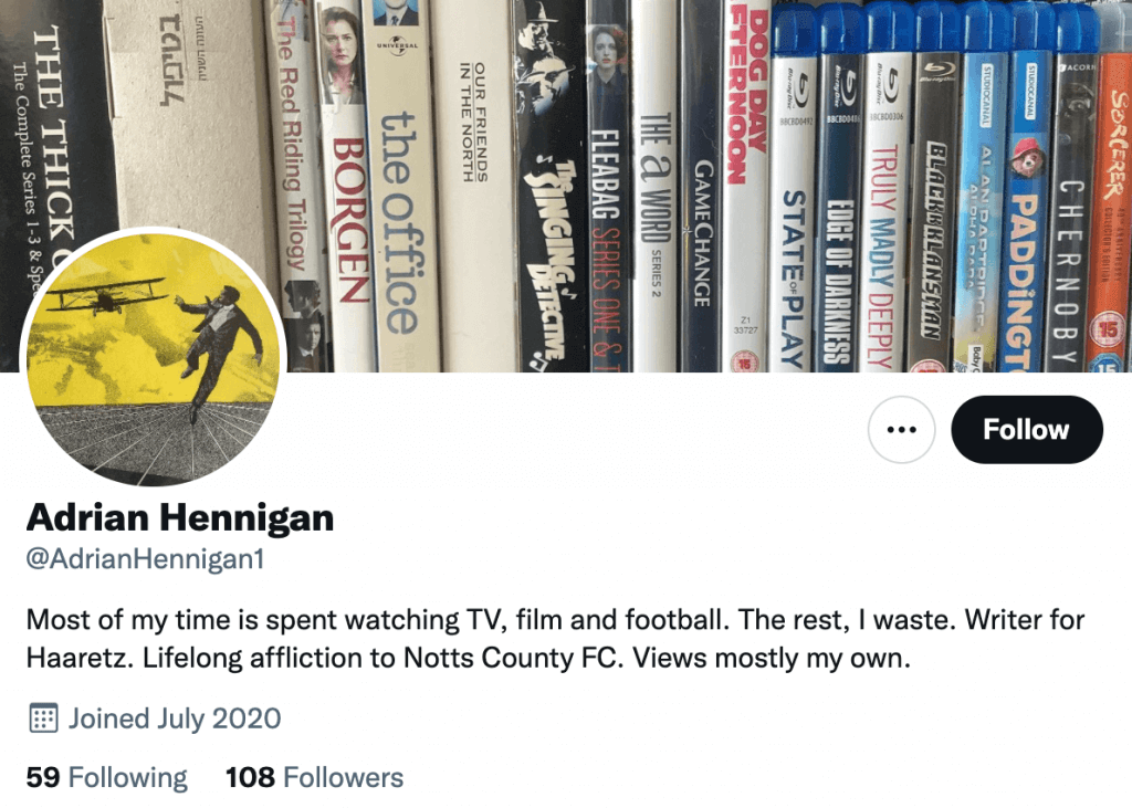 Adrian Hennigan - Top movie journalist