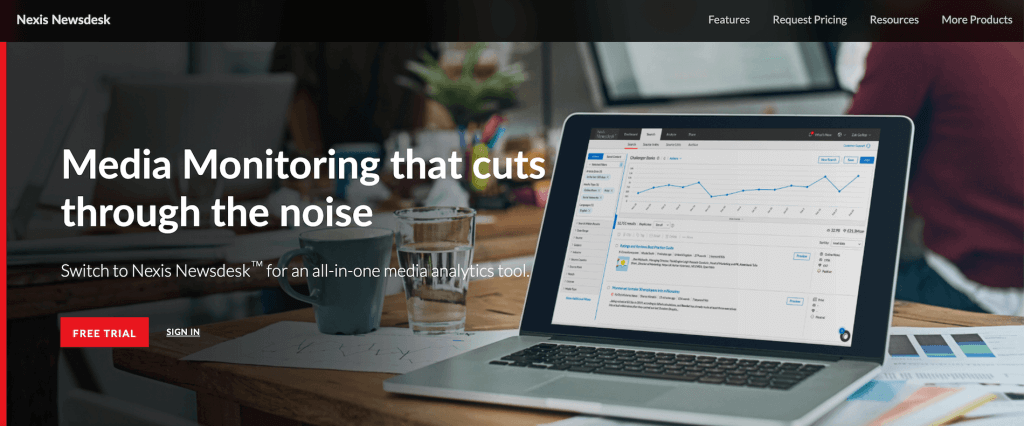 Best Media Monitoring Tool - Nexis