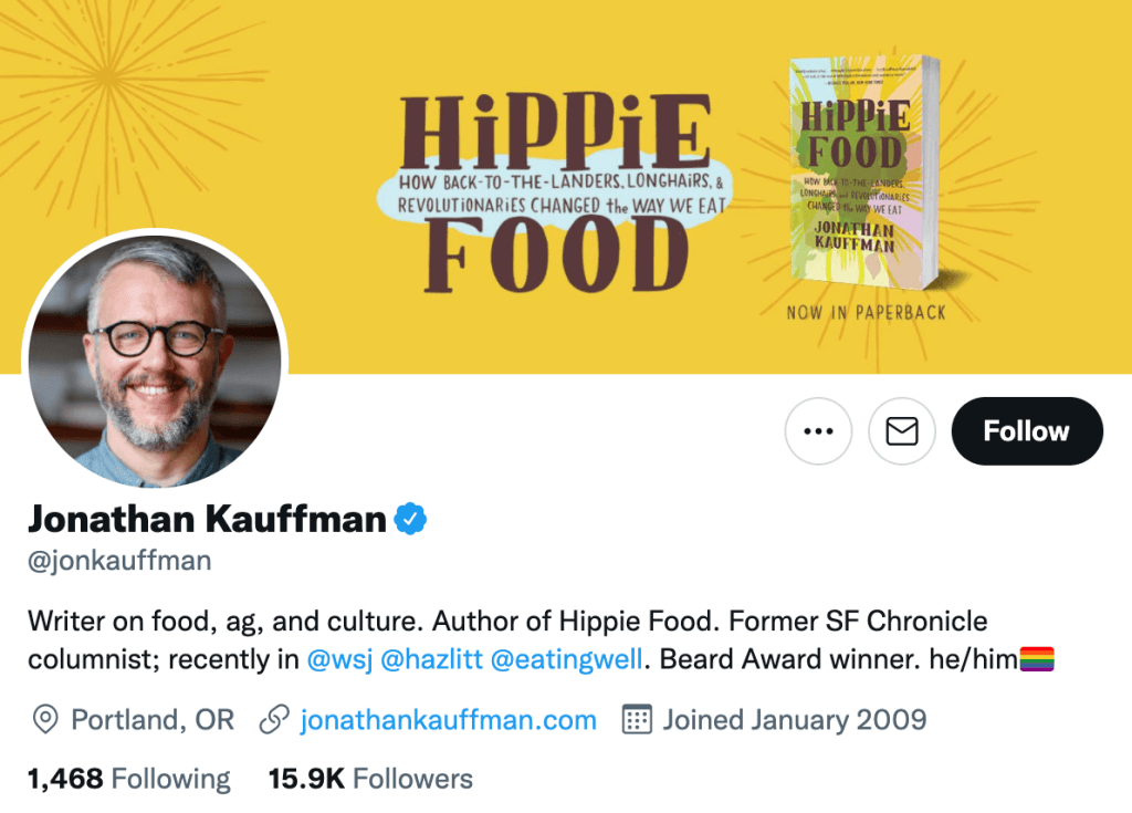 Jonathan Kauffman - Top food journalists