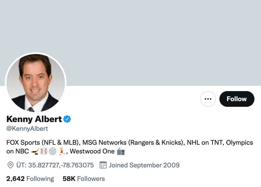 Kenny Albert - Top sports reporters