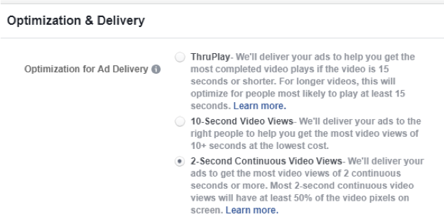 Optimization & Delivery_Facebook