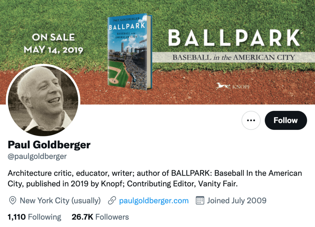 Paul Goldberger - Top design journalist