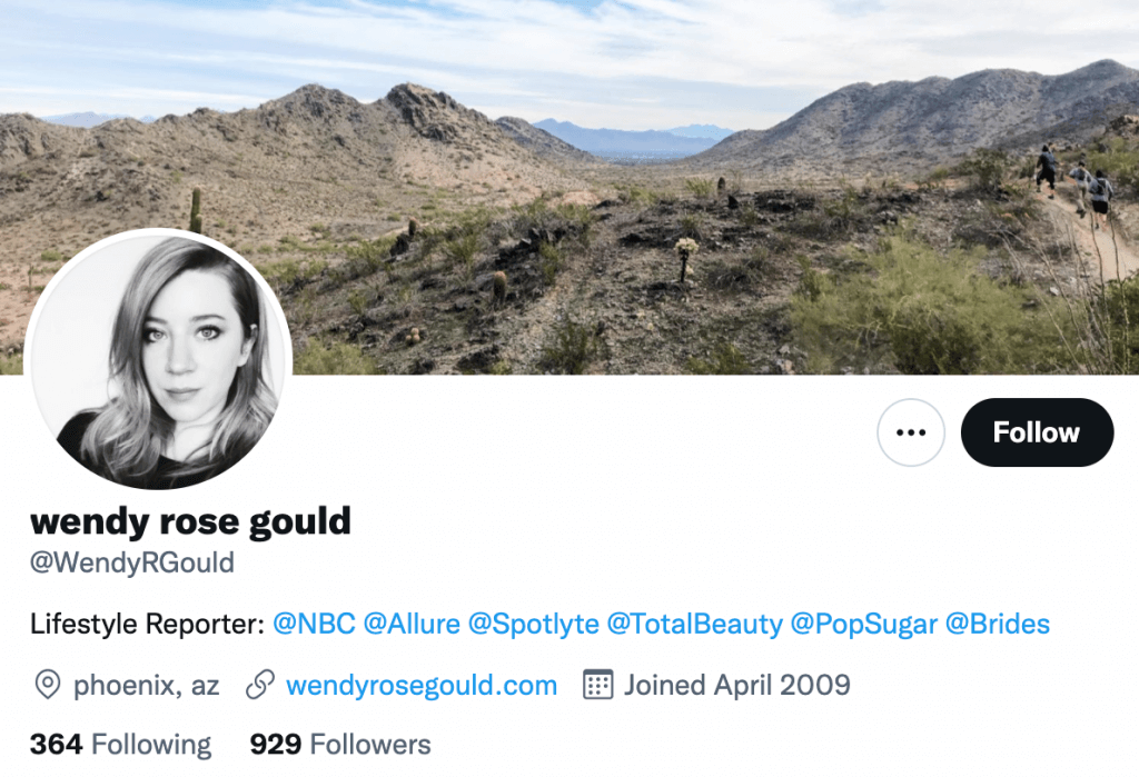 Wendy Rose Gould - Top lifestyle journalist